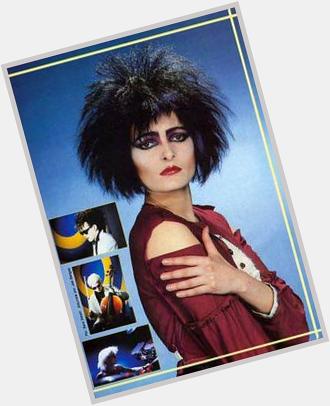 HAPPY 58TH BIRTHDAY TO VOCALIST SIOUXSIE SIOUX!!!    