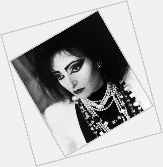 Happy birthday to goth icon and the original goth gf, Siouxsie Sioux 