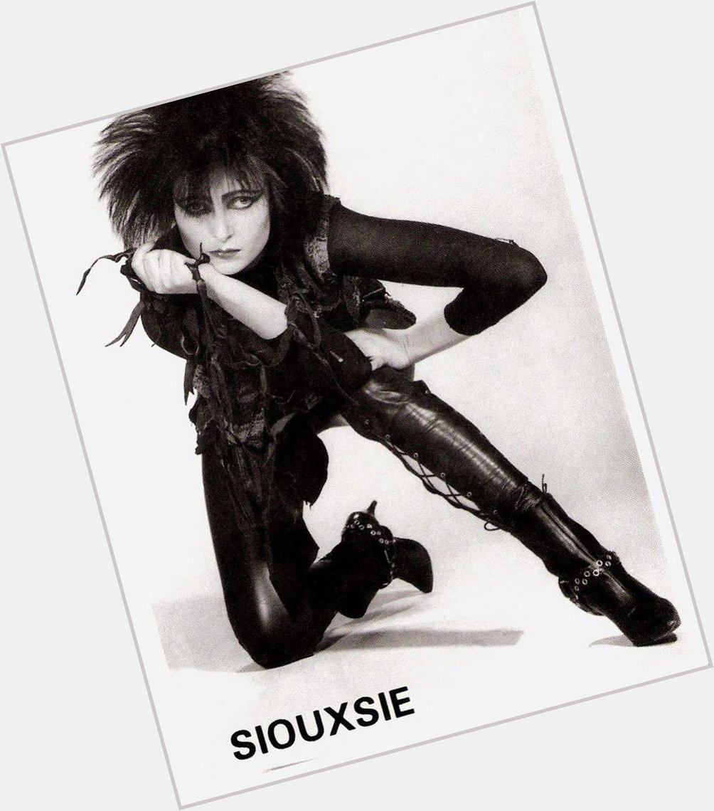 Happy birthday to the incomparable Siouxsie Sioux! 
