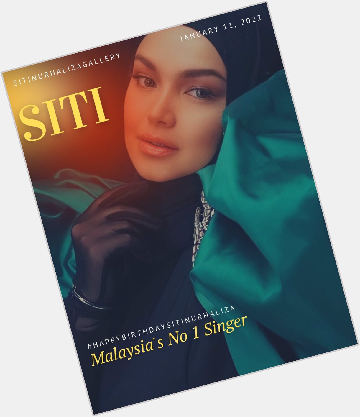 Happy Birthday to my kesayangan DS Siti Nurhaliza       