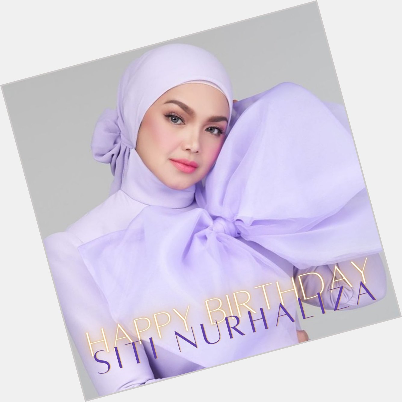  Happy birthday Siti Nurhaliza! Xoxo ZEN   