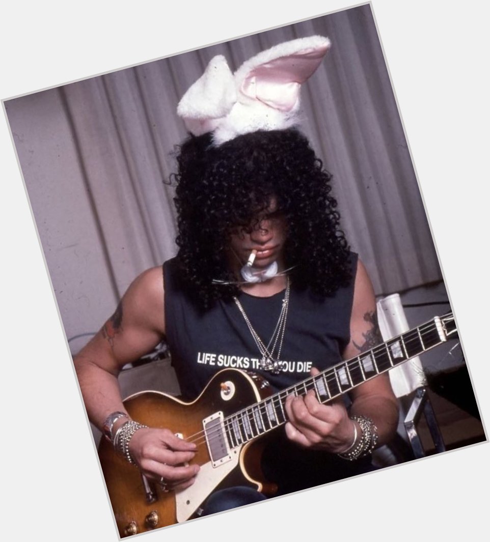 Happy birthday to one of the most legendary guitarists in the world, slash   