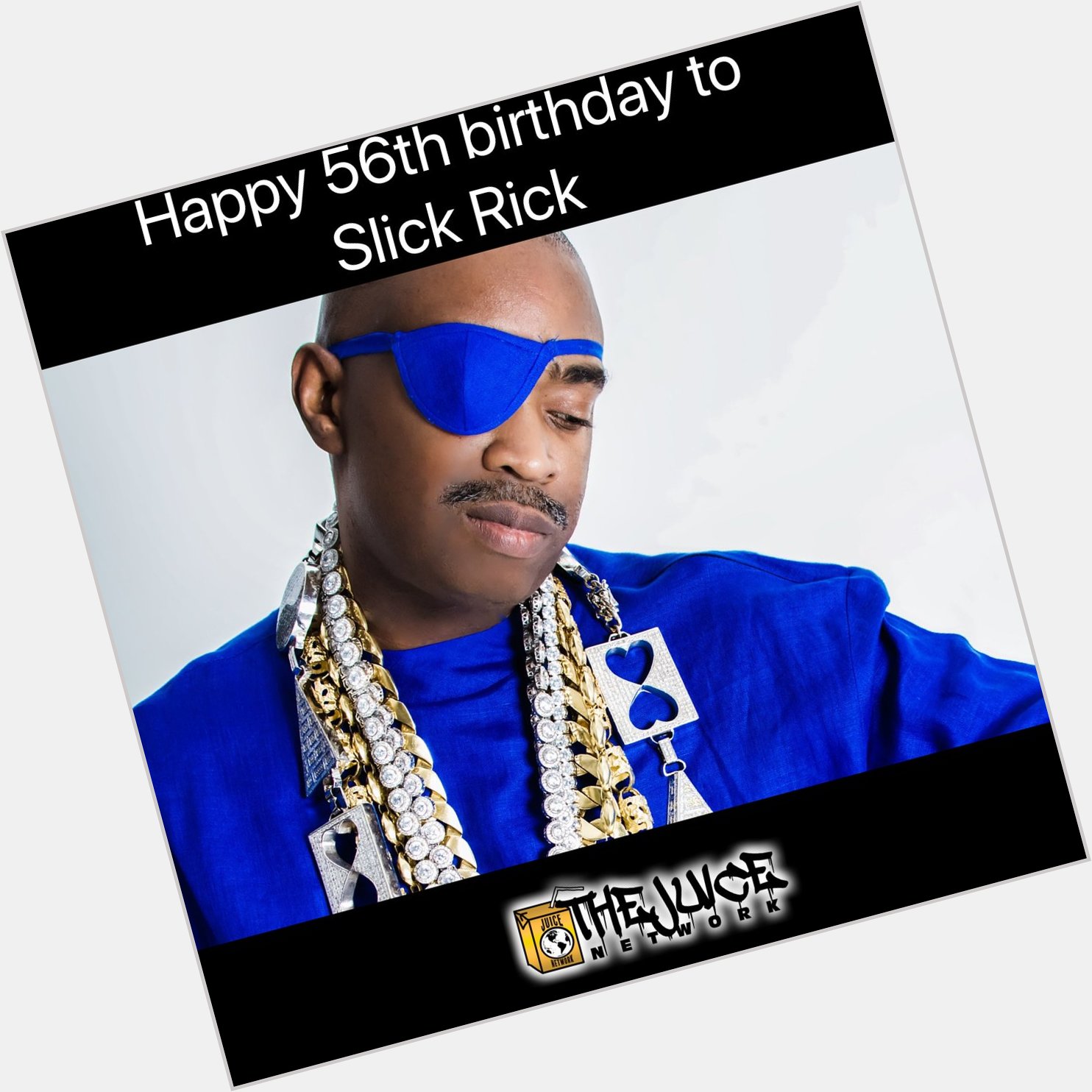 Happy 56th birthday to Slick Rick!    