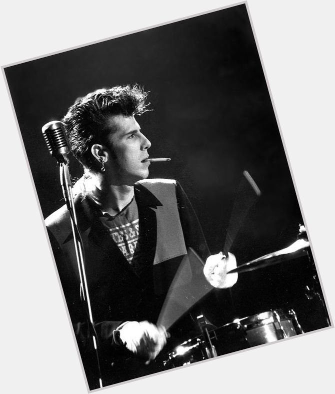 Happy Birthday Slim Jim Phantom March 21st  1961 , is the drummer for Stray Cats. 
