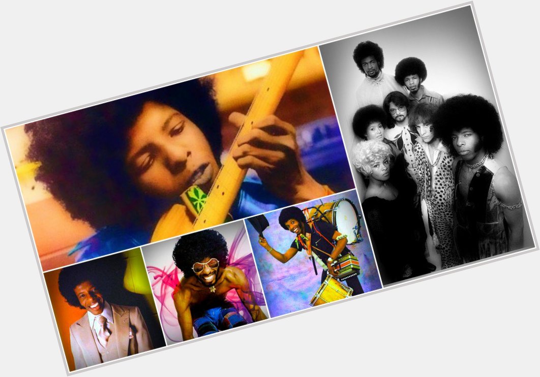 Happy Birthday to Sly Stone (born March 15, 1943)  