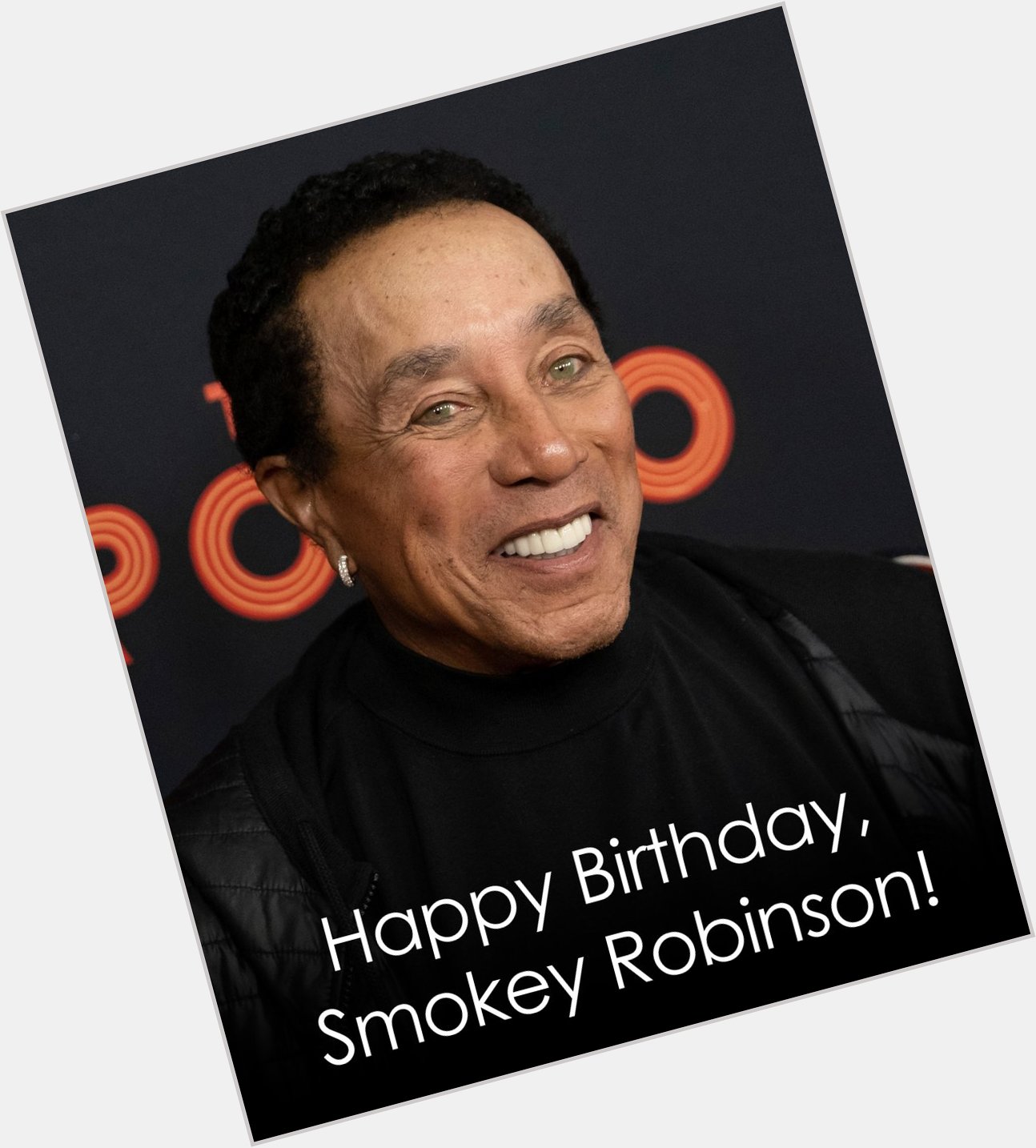 Happy birthday to Smokey Robinson!   The singer-songwriter turns 82 today.   