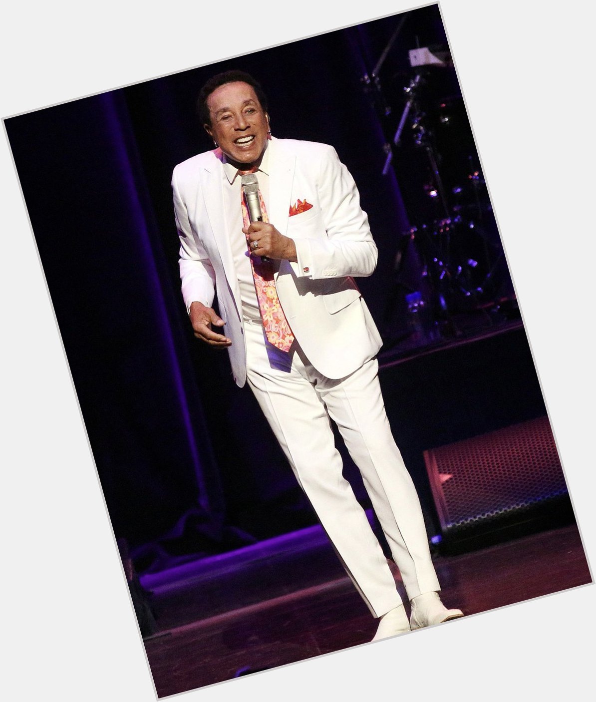 Happy Birthday to the legendary Smokey Robinson! The Chicago Theatre loves \Being With You\  