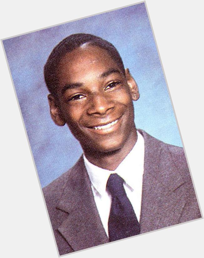 Happy Birthday I don\t have a picture of you so here\s Snoop Dogg in high school 