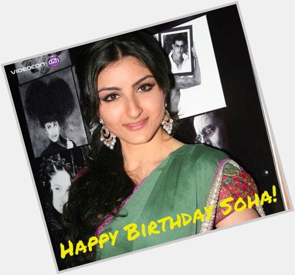 Happy Birthday Soha Ali Khan! Join us in wishing the talented actress. 