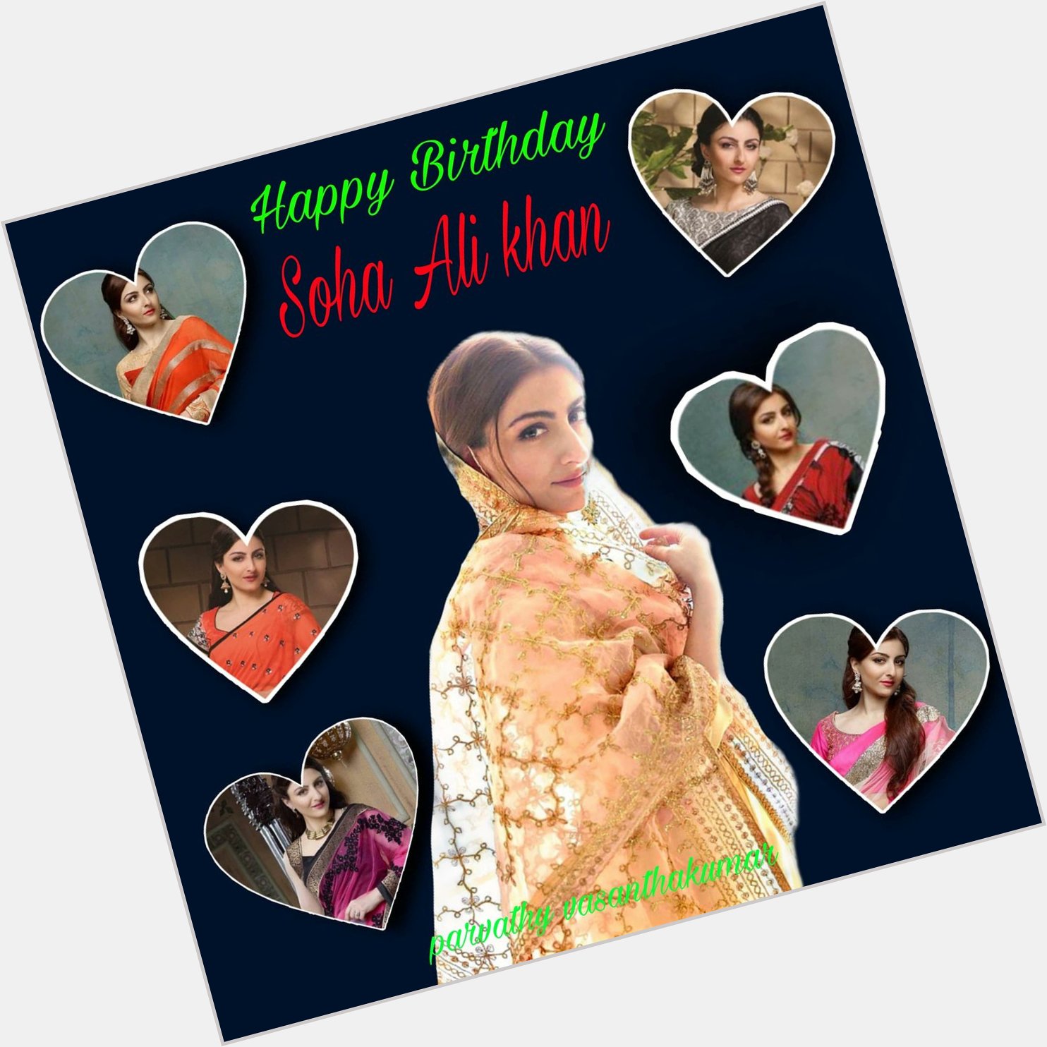 Happy Birthday Soha Ali khan 