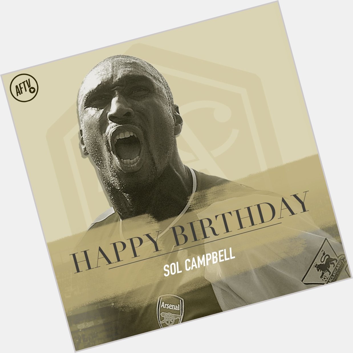 Happy birthday to you, Sol Campbell.             