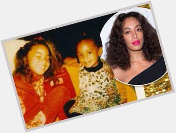 Beyoncé Posts Cute Flashback Shot with sister, Solange Knowles to wish her 