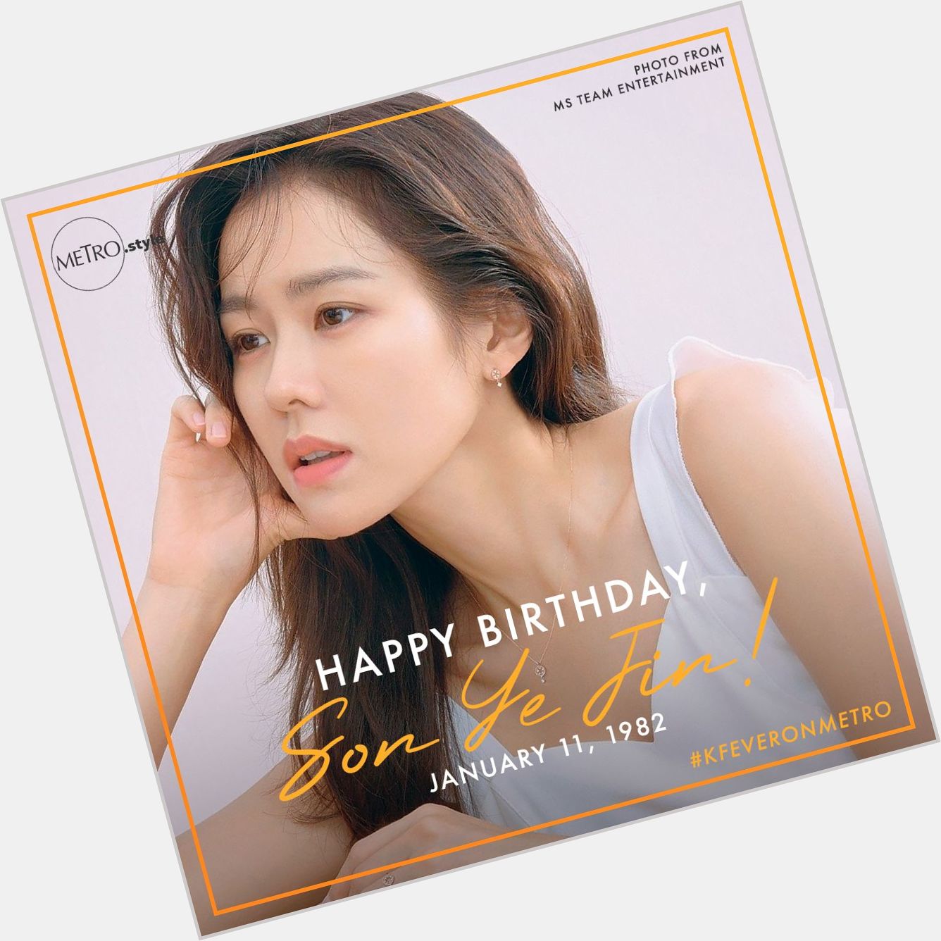 Happy birthday to the one and only Hallyu Queen, Son Ye-Jin!    