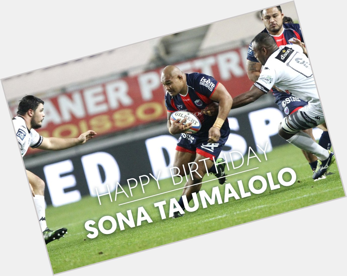  Happy birthday Sona Taumalolo ! 