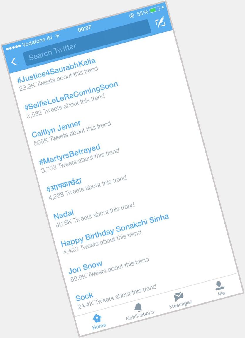 Where are you Birthday Girl See what\s trending \" Happy Birthday Sonakshi Sinha 