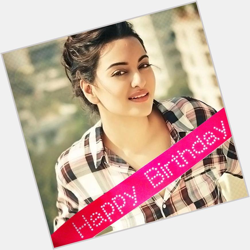 Here\s wishing a very happy birthday to a gorgeous Bollywood actress, Happy Birthday Sonakshi Sinha 
