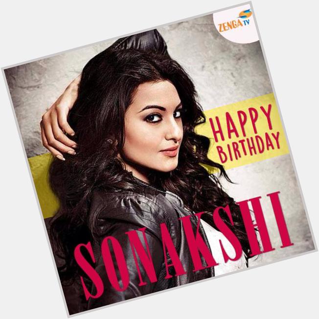 Happy Birthday Sonakshi Sinha :) 
to wish her ! For more updates,Download  