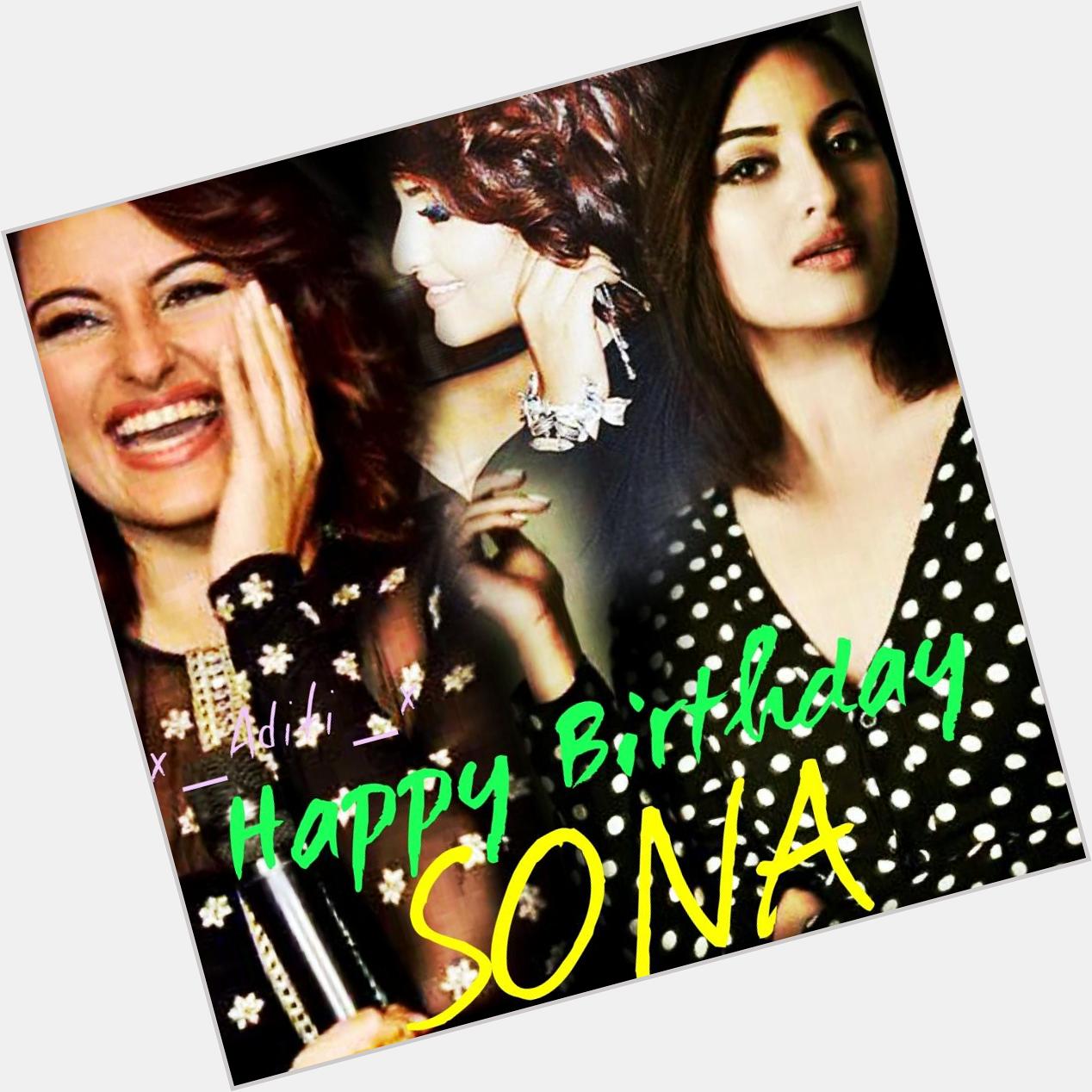 Wish you a veryyy happy birthday SONAKSHI SINHA!!
May you get all the happiness in life & have a fab year ahead  