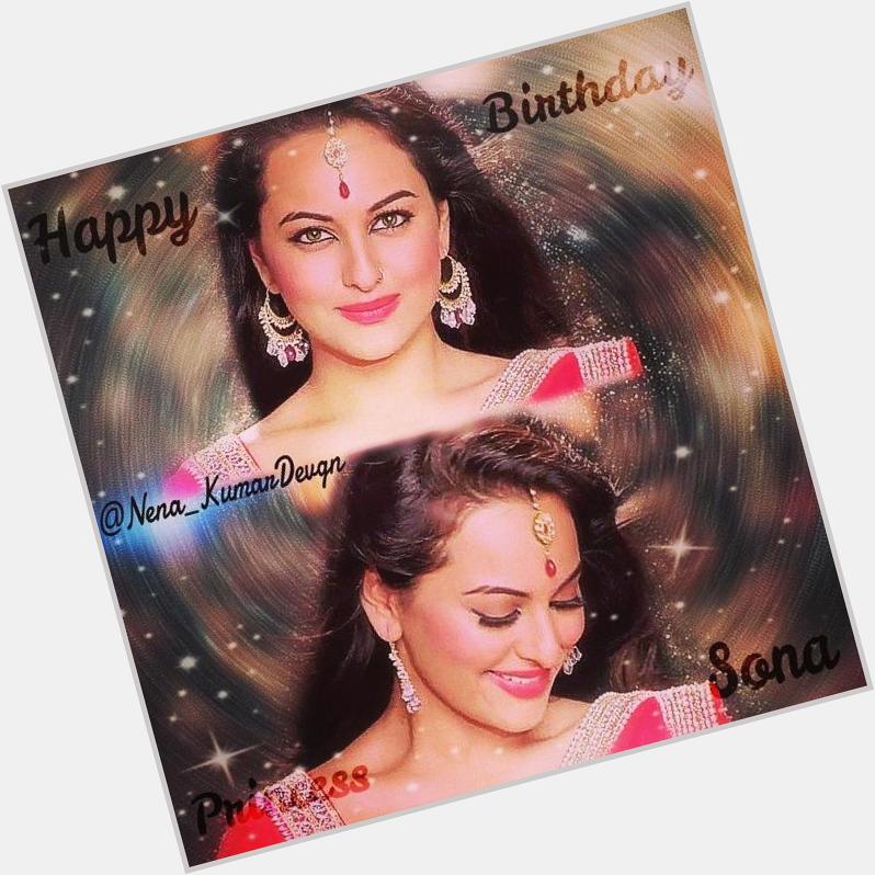 Happy Birthday Sonakshi Sinha   I wish u a lot of happiness and blessings forever ^_^  