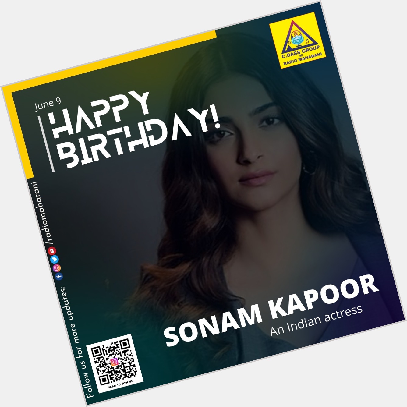 Happy Birthday Sonam Kapoor   