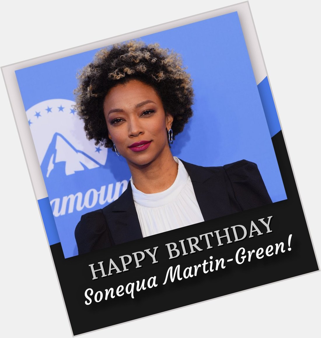 Happy birthday, Sonequa Martin-Green! 