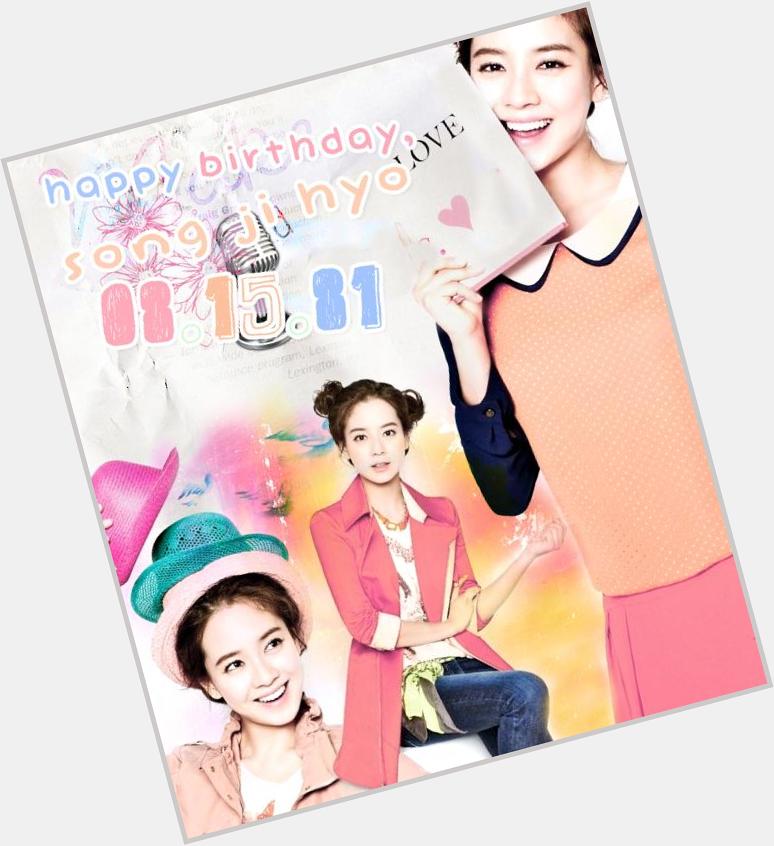 Happy birthday, Song Ji Hyo! Bless you, your amazeball-ness, and your mong-ness.  