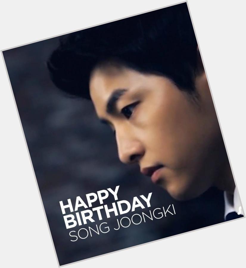 Belated HAPPY BIRTHDAY Song Joong Ki oppaa!!! 