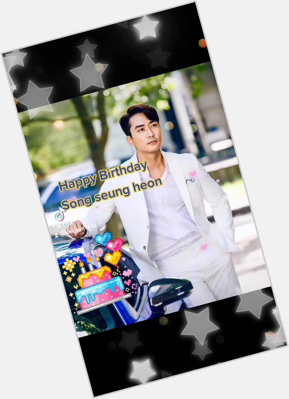  Happy Birthday Song seung Heon   ..thanks to you I fell in love with Korean dramas .. I Love You  