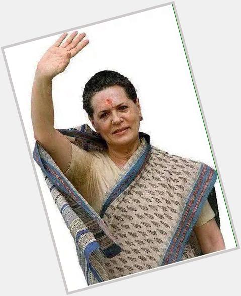 Happy birthday to Congress President Smt.Sonia Gandhi JI 