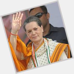 Today our Congress president Mrs.Sonia Gandhi Medam birthday . Many many more happy returns of the day Medam. 