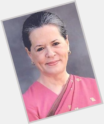 Happy birthday Congress president Sonia gandhi ji 