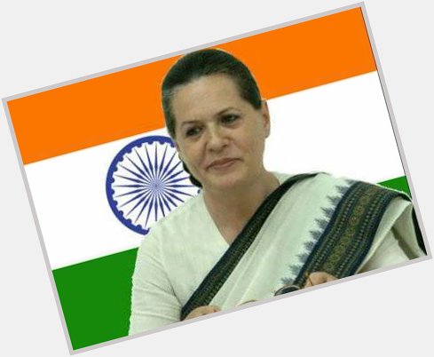 Happy Birthday to Congress President Smt. Sonia Gandhi. Wishing her many many healthy yrs in service of the nation. 