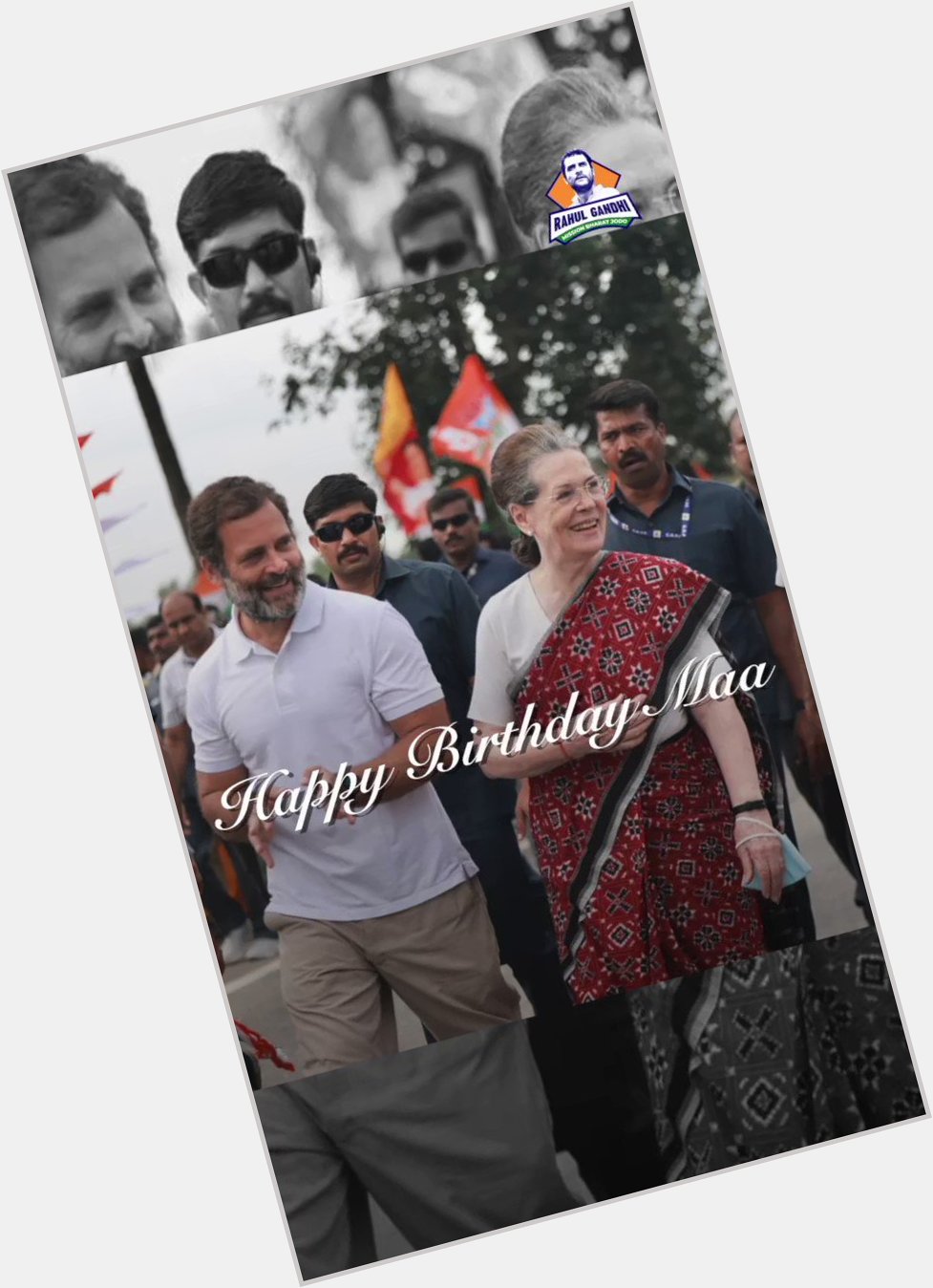 Happy birthday to One of the most impactful and powerful women leader of world , Madam Sonia Gandhi . 