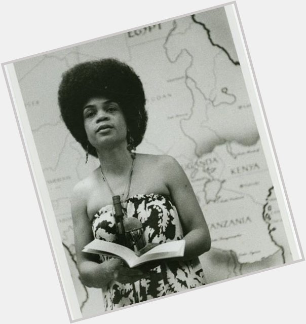 Happy Birthday to poet, writer, activist and leader in the Black Arts Movement Sonia Sanchez.   