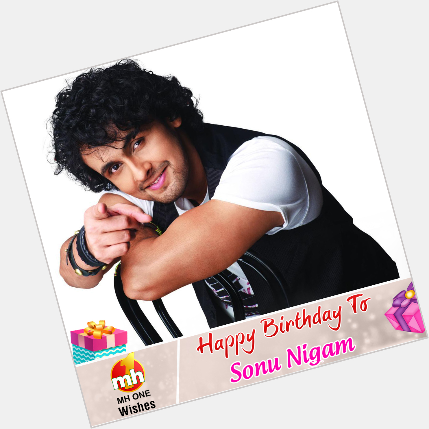 Here\s wishing A Very Happy Birthday to Sonu Nigam from team MH ONE.   