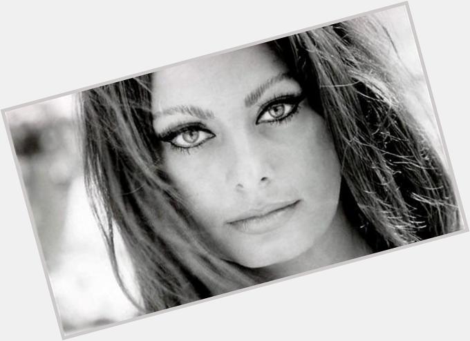   Happy Birthday Sophia Loren wonderful woman and actress.   Cor!!