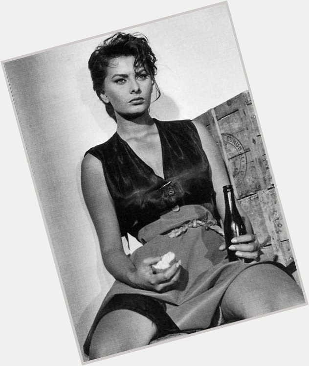 Happy birthday Sophia Loren. 
