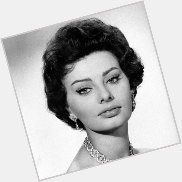 Happy birthday to Sophia Loren 