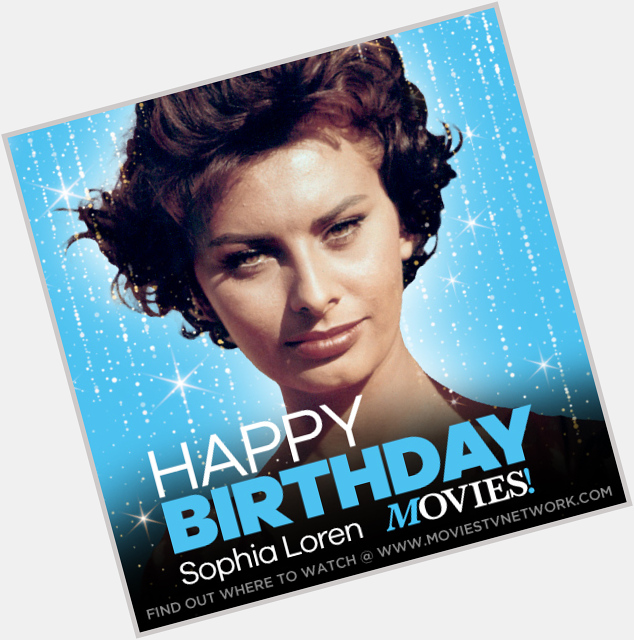 Happy Birthday Sophia Loren!

What\s your favorite film of hers? 