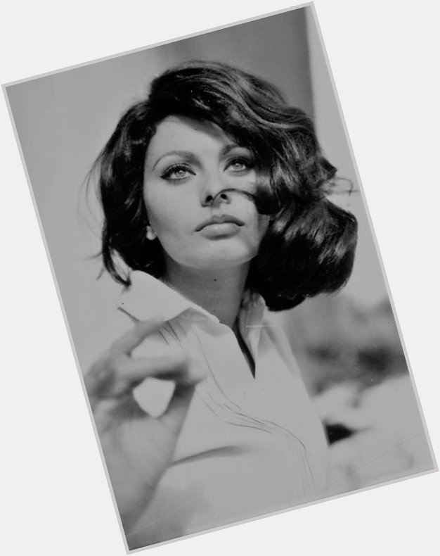  Nothing makes a woman more beautiful than the belief that she is beautiful. Happy birthday, Sophia Loren! 