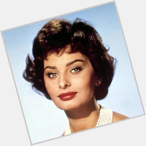 Happy 86th birthday to the beautiful and elegant Sophia Loren  