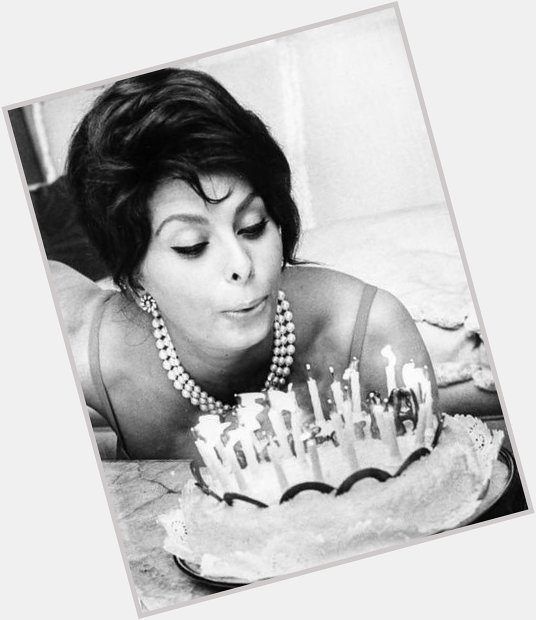 Happy Birthday, Sophia!   Sophia Loren | 1961 