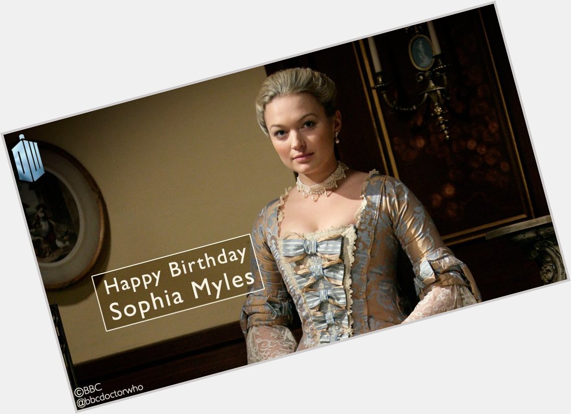 Happy birthday to the girl in the fireplace, Sophia Myles!  