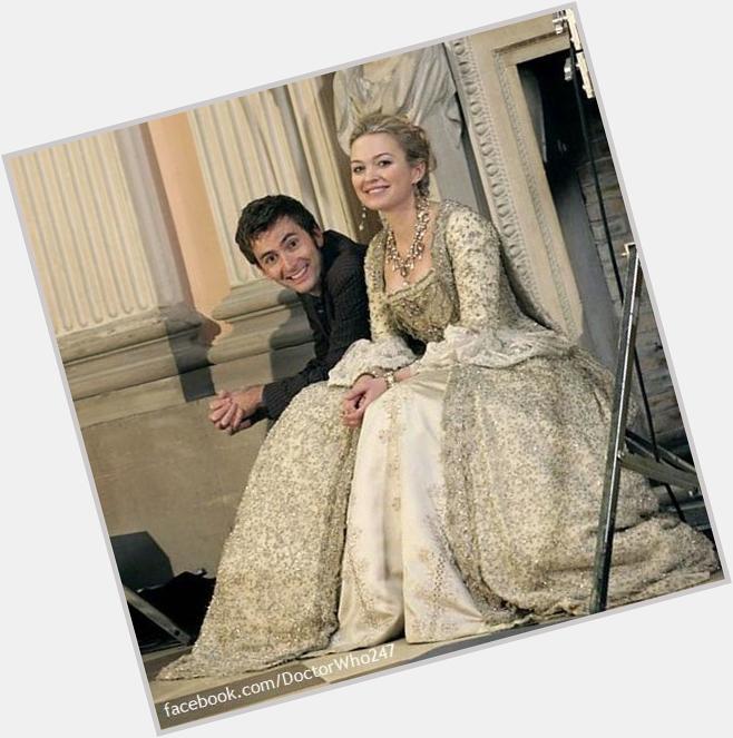 \" Happy Birthday to Sophia Myles , here with David Tennant on The Girl in the Fireplace  I cry
