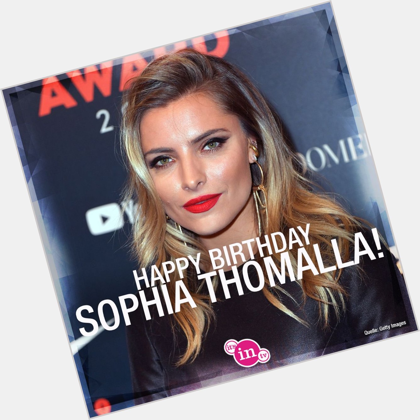 Unser heutiges Geburtstagskind ist Sophia Thomalla! Happy Birthday! Hoch soll sie leben!  