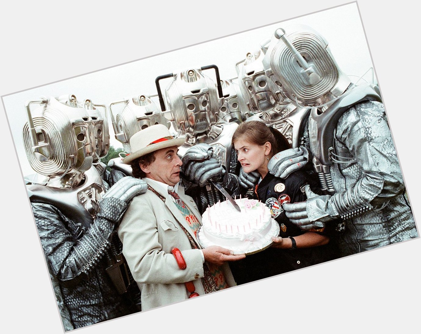 Happy birthday to both Sophie Aldred and Sylvester McCoy, one of my favourite TARDIS crews.
- Jamie 