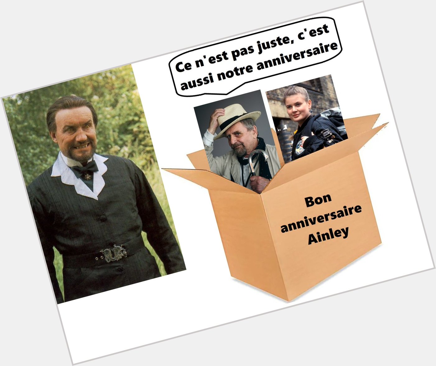   if Anthony Ainley were alive, he would like have a good gift too . Happy birthday. 