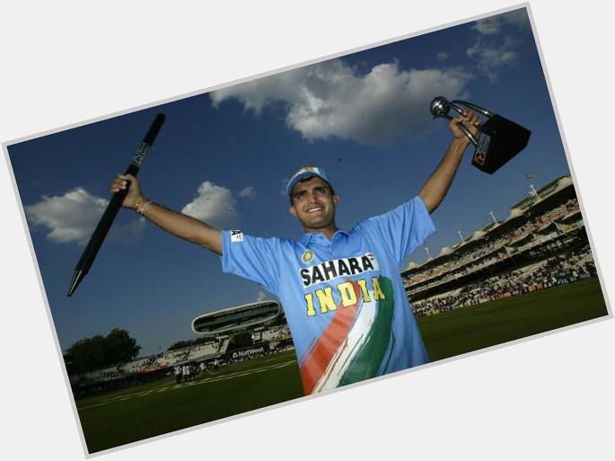 Wish u very Happy birthday to India\s successful captain and greatest opener Sourav Ganguly  