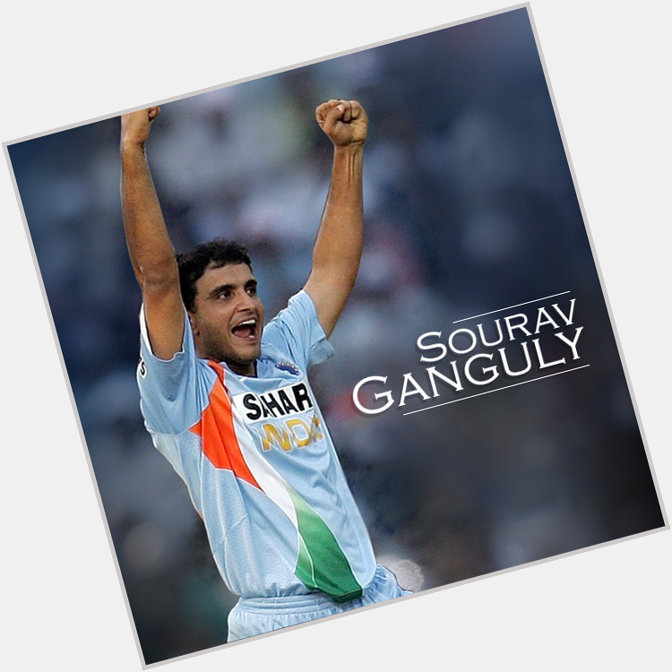 Happy Birthday to one of India\s most influential captains, Sourav Ganguly! 