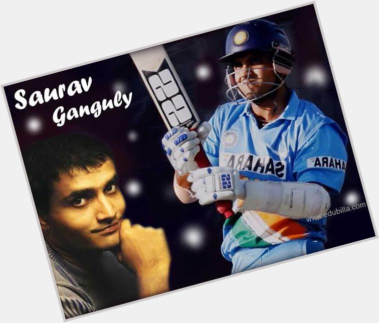 Happy birthday Sourav Ganguly 